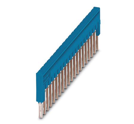 3213138 Phoenix Contact FBS 20-3.5 BU Series Jumper Bar for Use with Modular Terminal Block