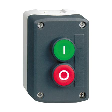 XALD213 Schneider Electric Harmony XALD NC, NO Enclosed Push Button, IP66, IP67, IP69, IP69K 62mm Grey Polycarbonate 74mm +70°C