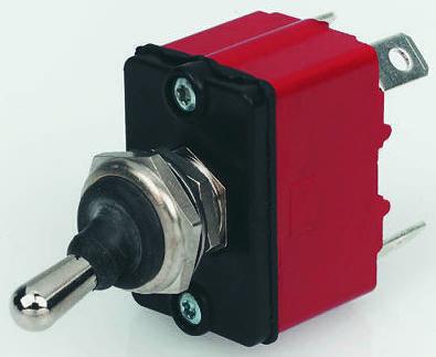3636NF-2 Apem SP Toggle Switch, On-On, Panel Mount