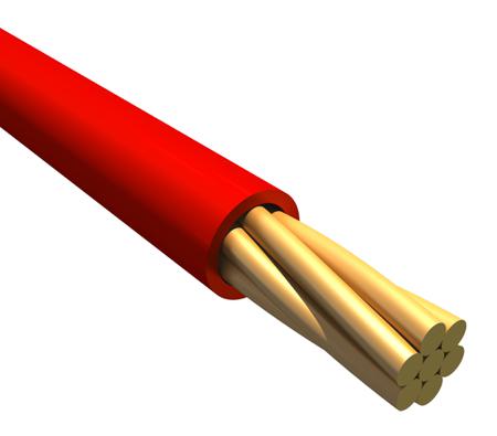 6820 RD005 Alpha Wire Ecogen Ecowire Plus Series Red 0.08 mm² Hook Up Wire, 28 AWG, 7/0.12 mm, 30m, MPPE Insulation,