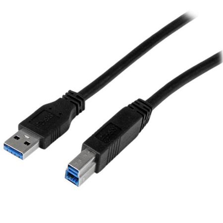 USB3CAB1M StarTech.com USB 3.0, Male USB A to Male USB B, 5Gbps, 1m