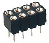 410-87-220-01-640101 Preci-Dip 410 Series Straight PCB Mount PCB Socket, 20-Contact, 2-Row, 2.54mm Pitch, Solder Termination