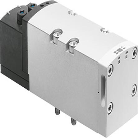 VSVA-B-T32C-AZ-D2-1T1L Festo 2x3/2, Closed, Monostable Solenoid Valve - Electrical G 1/2 VSVA Series 24V dc, 8034991