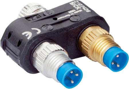 YF8U14-000S01MY8A3 SICK Connector, Screw Mount, M8 Connector, Plug, Male, IP67, YF8U14 Series