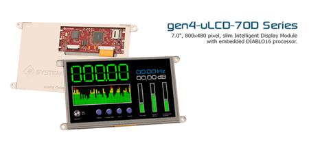 SK-gen4-70DT 4D Systems , Gen4 Diablo16 7in Resistive Touch Screen Starter Kit