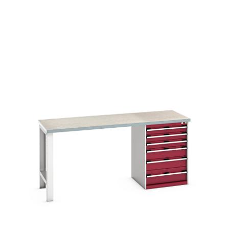 41003495-24V Bott 41003495.24V Sheet Steel Workbench, 940mm x 750mm x 2000mm