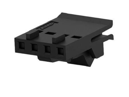 487526-3 TE Connectivity FFC 487526 Series 2.54mm Pitch 4 Way Straight Female FPC Connector