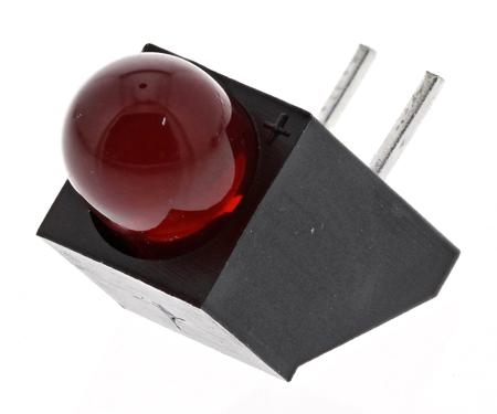 L-1503CB/1ID Kingbright , Red Right Angle PCB LED Indicator, Through Hole 2.5 V