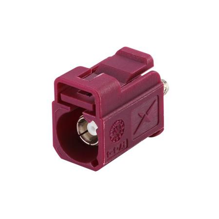 FK2FDDK Taoglas FAKRA Gen 2 Series, Jack Cable Mount SMB Connector, Cable Termination, Straight Body