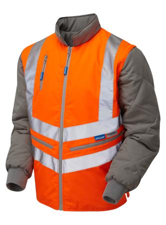 PR498-6XL PULSAR Orange Breathable Hi Vis Bodywarmer, 6XL