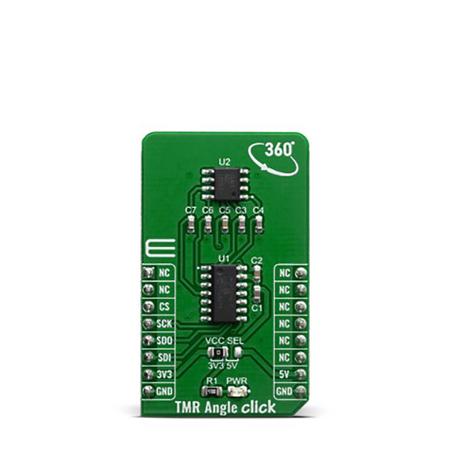 MIKROE-3769 MikroElektronika TMR ANGLE Click for TLE5501 Any Automotive But Also Industrial and Consumer Applications Like Robotics