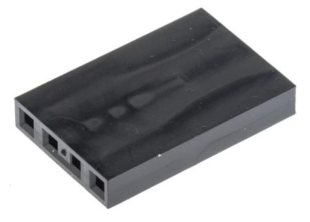 90123-0104 Molex C-GRID III Series 2.54mm Pitch 4 Way 1 Row Female Straight Crimp Connector Housing 90123