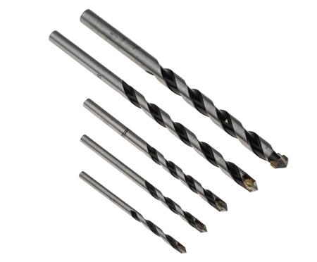 D-36712 Makita Tungsten Carbide Tip 4mm to 10mm, 5 piece Drill Bit Set