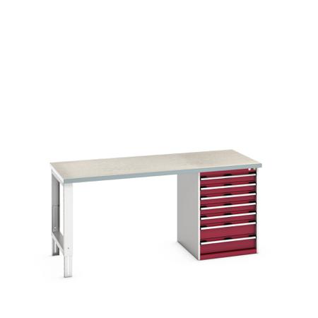 41004124-24V Bott 41004124.24V Sheet Steel Workbench, 940mm x 900mm x 2000mm