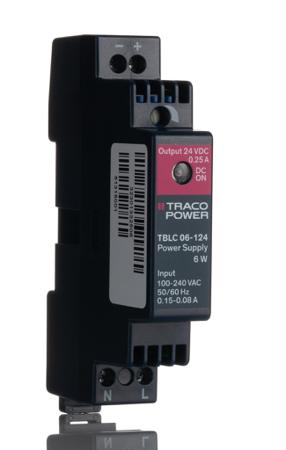 TBLC-06-124 TBLC DIN Rail Power Supply, 6W, 250mA