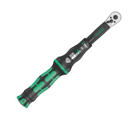 05075604001 Wera Click-Torque A 5 Click Torque Wrench, 2.5 → 25Nm, 1/4 in Drive, Square Drive
