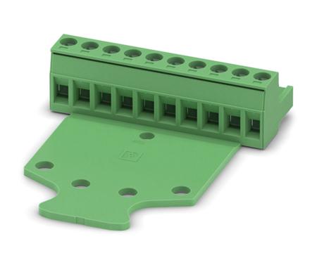 1764303 Phoenix Contact, 5.08mm Pitch, MSTB 2.5/10-STZ-5.08, 10 Way, Pluggable Terminal Block, Plug, Screw Termination,