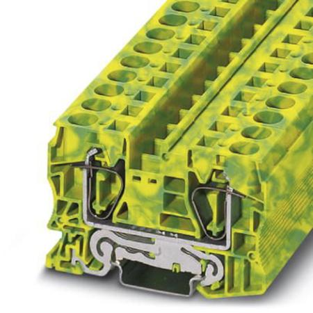 3036165 Phoenix Contact  ST 16-PE Series Green/Yellow, 1.5 → 25mm²
