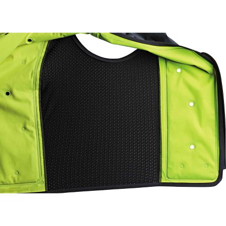12673 Ergodyne Black, Yellow Lightweight Hi Vis Vest, M