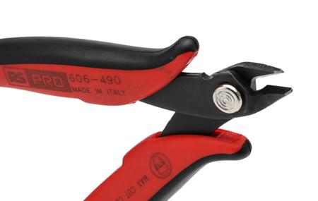 606-490 RS Pro Flush Type Wire Cutter 138mm overall length, 1.3mm cutting capacity