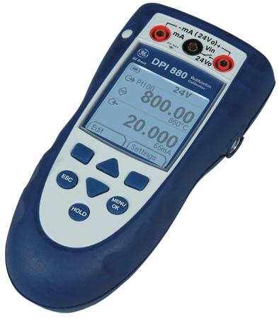 I880 Druck DPI 880 Multi Function Calibrator, 20mA, 30V - RS Calibration