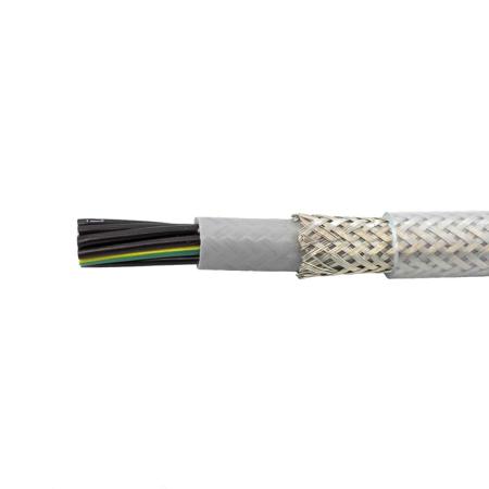 471215CY GE321 Alpha Wire Pro-Met Control Cable, 12 Cores 1.5 mm², 50 m, Screened, Grey Polyvinyl Chloride Sheath