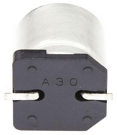 EEEFP1V331AP Panasonic Aluminium Electrolytic Capacitor 330μF 35 V dc 10mm Surface Mount G FP SMD Series Lifetime 2000h +105°C