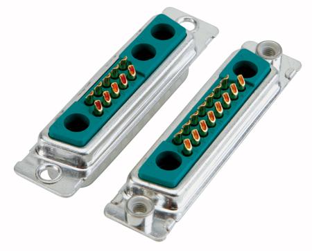 3017W2PAM99A10X CONEC 17 Way Through Hole D-sub Connector Plug, with Mounting Hole