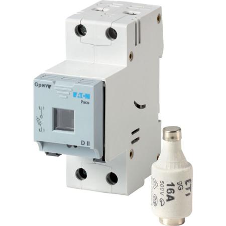 1713611-PHM25-16AFUSE Eaton Fuse Switch Disconnector, 1 Pole, 16A Max Current, 16A Fuse Current