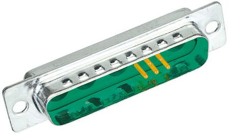 09693117133 HARTING 13 Way Panel Mount D-sub Connector Plug