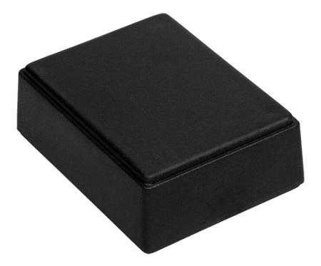 192-0789 RS PRO ABS Enclosure, IP53, 75.9 x 58.8 x 27.9mm Black