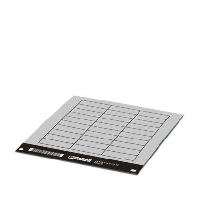 0831722 Phoenix Contact LS-EMLP Adhesive Marking Foil, Silver, Pre-printed "Unlabeled", for Devices In The Control Cabinet,