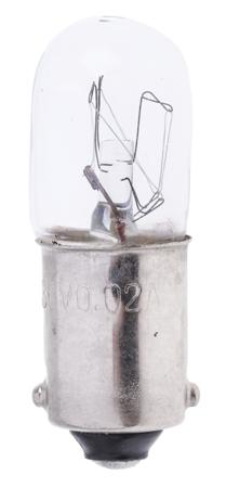 589-468 BA9s Indicator Light, Clear, 130 V, 20 mA, 1000h