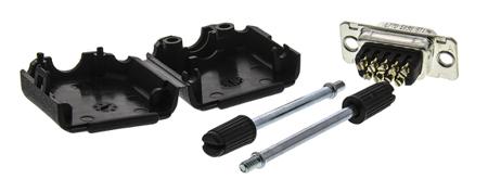 L77DE09SST1 Amphenol Communications Solutions 9 Way Panel Mount D-sub Connector Socket