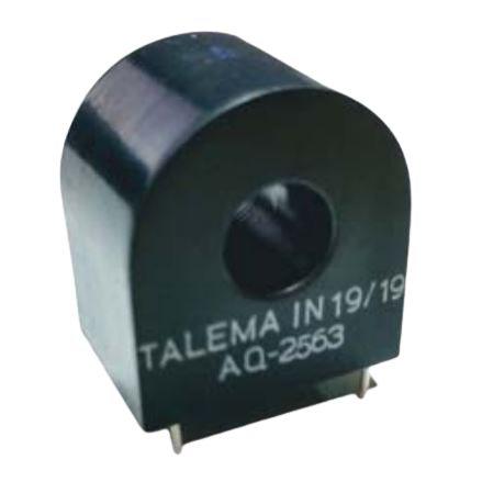 AQ-2563 Nuvotem Talema AQ Series Through Hole Mounted Current Transformer, 63A Input, 2500:1A, 9mm Bore, 600 V