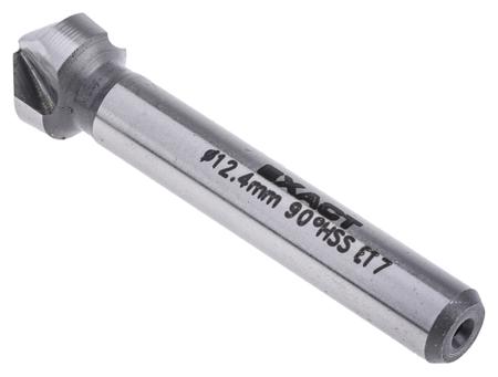 05515 EXACT HSS 56 mm 90° Countersink Drill Bit, 12.4mm Head Diameter, 3 Flutes