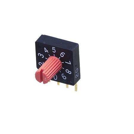 SC-1110W NIDEC COPAL ELECTRONICS GMBH SC-1000, 16 Position, BCH Rotary Switch, 100 mA, Pin