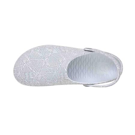 07HAPPY9890PT40-41 Parade HAPPY Unisex Grey, White Clogs for hospitals and medical institutions, UK 6.5, EU 40