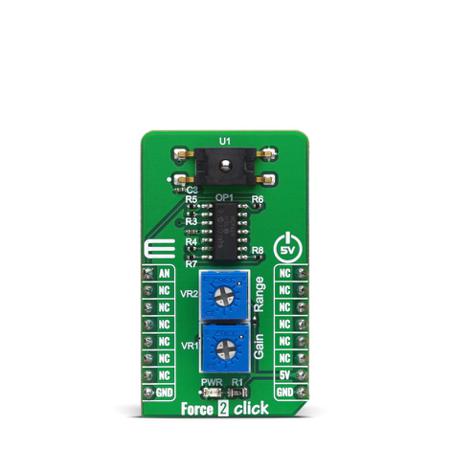 MIKROE-4046 MikroElektronika Force 2 Click Sensor Add-On Board for FSS1500NGT
