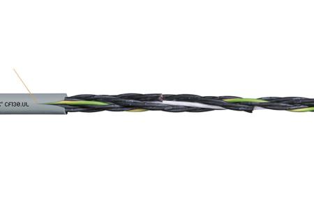 CF130-15-12-UL Igus 12 Core Polyvinyl Chloride PVC Sheath Multicore Actuator/Sensor Cable, 1.5 mm² CSA
