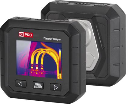 566-352 RS PRO USB, Wi-Fi Thermal Imaging Camera, -20 → +550 °C, 120 x 90pixel Detector Resolution With RS Calibration
