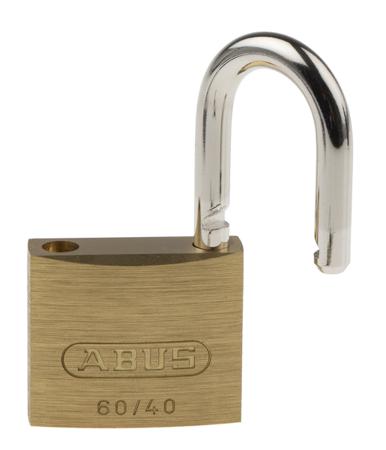 XR0060-40 Abus 40mm Brass, Steel with Key Padlock