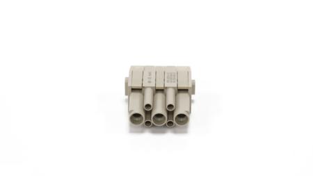 208-4593 RS PRO Heavy Duty Power Connector Insert, 3 contacts, 10 → 40A, Female