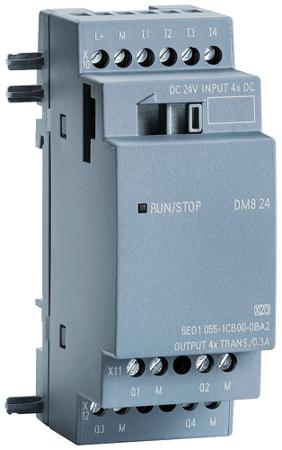6AG10551CB007BA2 Siemens SIPLUS LOGO Series Logic Module for Use with SIPLUS LOGO, Digital Output, 4-Input, Digital Input