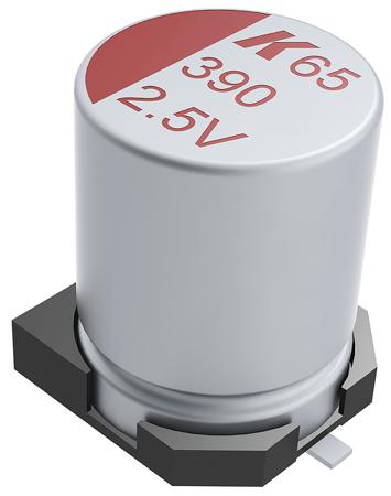A765MU158M0JLAE010 KEMET 1.5mF Surface Mount Polymer Capacitor, 6.3V dc