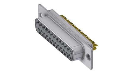 DTS25SZ-2 Deltron DTS 25 Way Horizontal D-sub Connector Socket