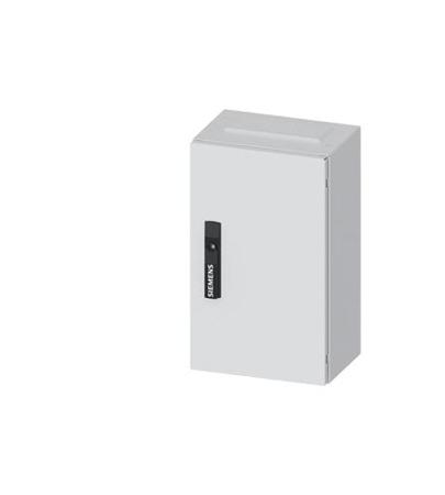 8GK1122-1KA12 Siemens ALPHA 400 Series Steel Wall Box, IP44, 500 mm x 300 mm x 210mm