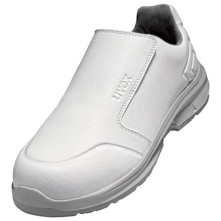 6581941 Uvex 65819 Unisex White Non Metal Toe Capped Safety Shoes, UK 7, EU 41
