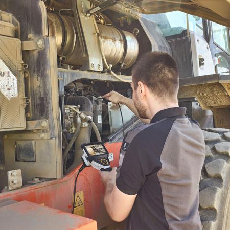 092-282H Laserliner 092.282H 7.9mm probe Inspection Camera Kit, 1.5m Probe Length, 1280 x 720pixels Resolution, LED Illumination