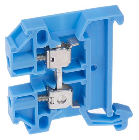0380480000 Weidmuller  SAK Series Blue, 2.5mm², Single-Level, Screw Termination